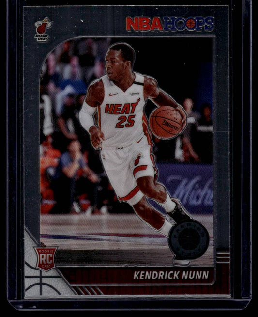 2019-20 Hoops Premium Stock #250 Kendrick Nunn