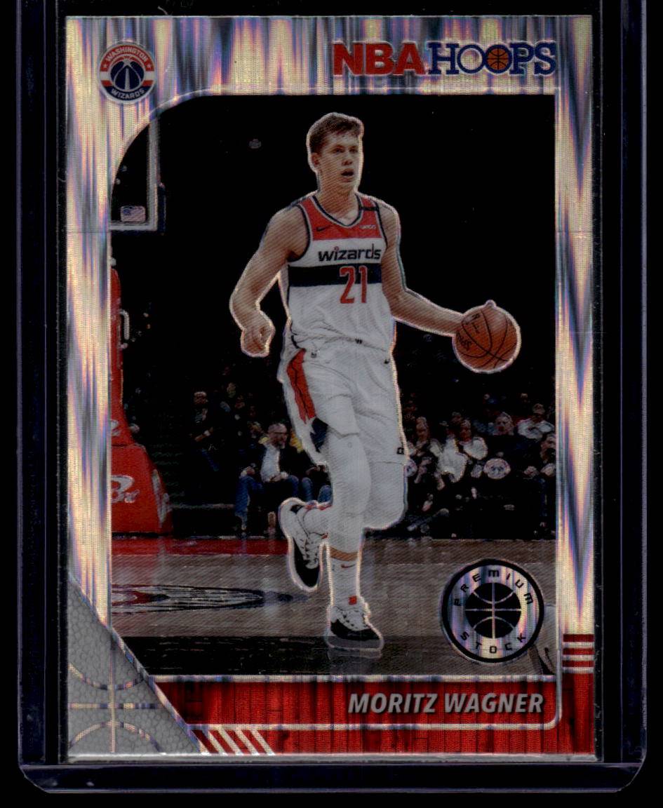 2019-20 Hoops Premium Stock #276 Moritz Wagner Prizms Flash