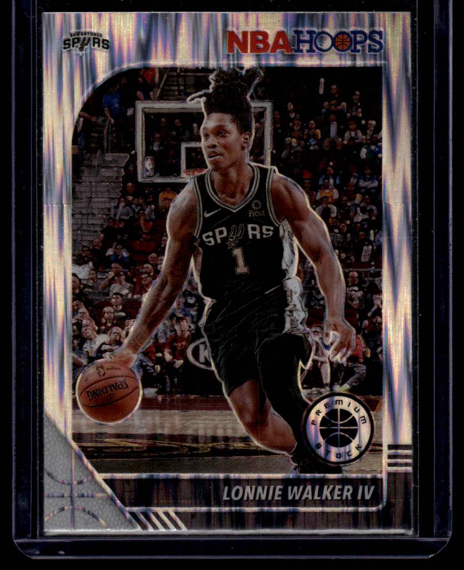 2019-20 Hoops Premium Stock #175 Lonnie Walker IV Prizms Flash