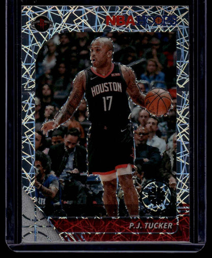 2019-20 Hoops Premium Stock #70 P.J. Tucker Prizms Silver Laser