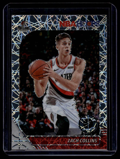 2019-20 Hoops Premium Stock #159 Zach Collins Prizms Silver Laser