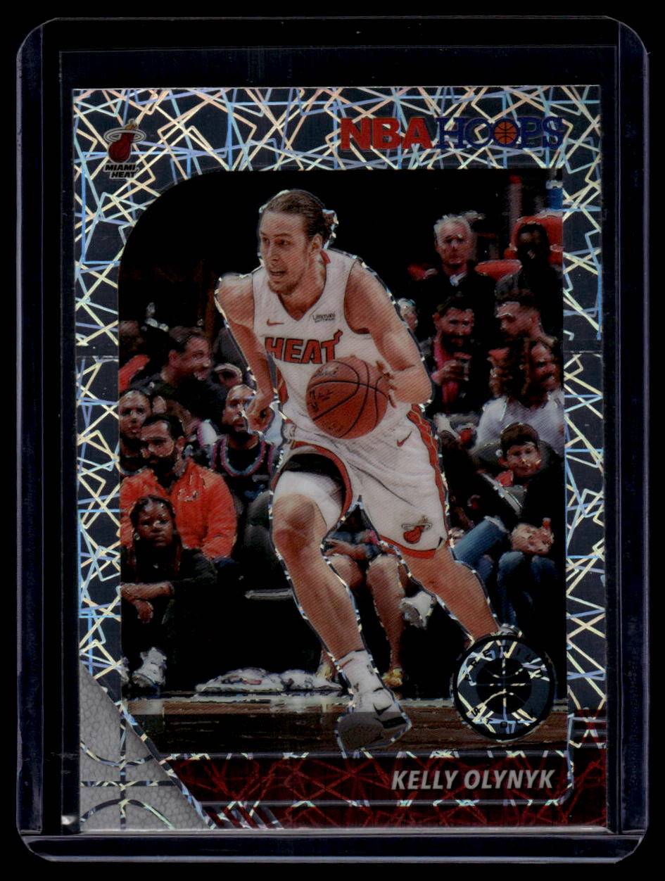 2019-20 Hoops Premium Stock #97 Kelly Olynyk Prizms Silver Laser