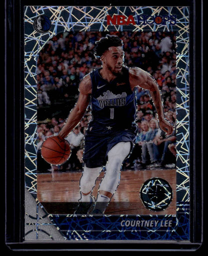 2019-20 Hoops Premium Stock #43 Courtney Lee Prizms Silver Laser