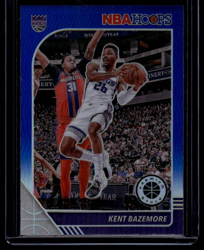 2019-20 Hoops Premium Stock #4 Kent Bazemore Prizms Blue