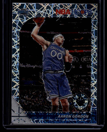 2019-20 Hoops Premium Stock #137 Aaron Gordon Prizms Silver Laser