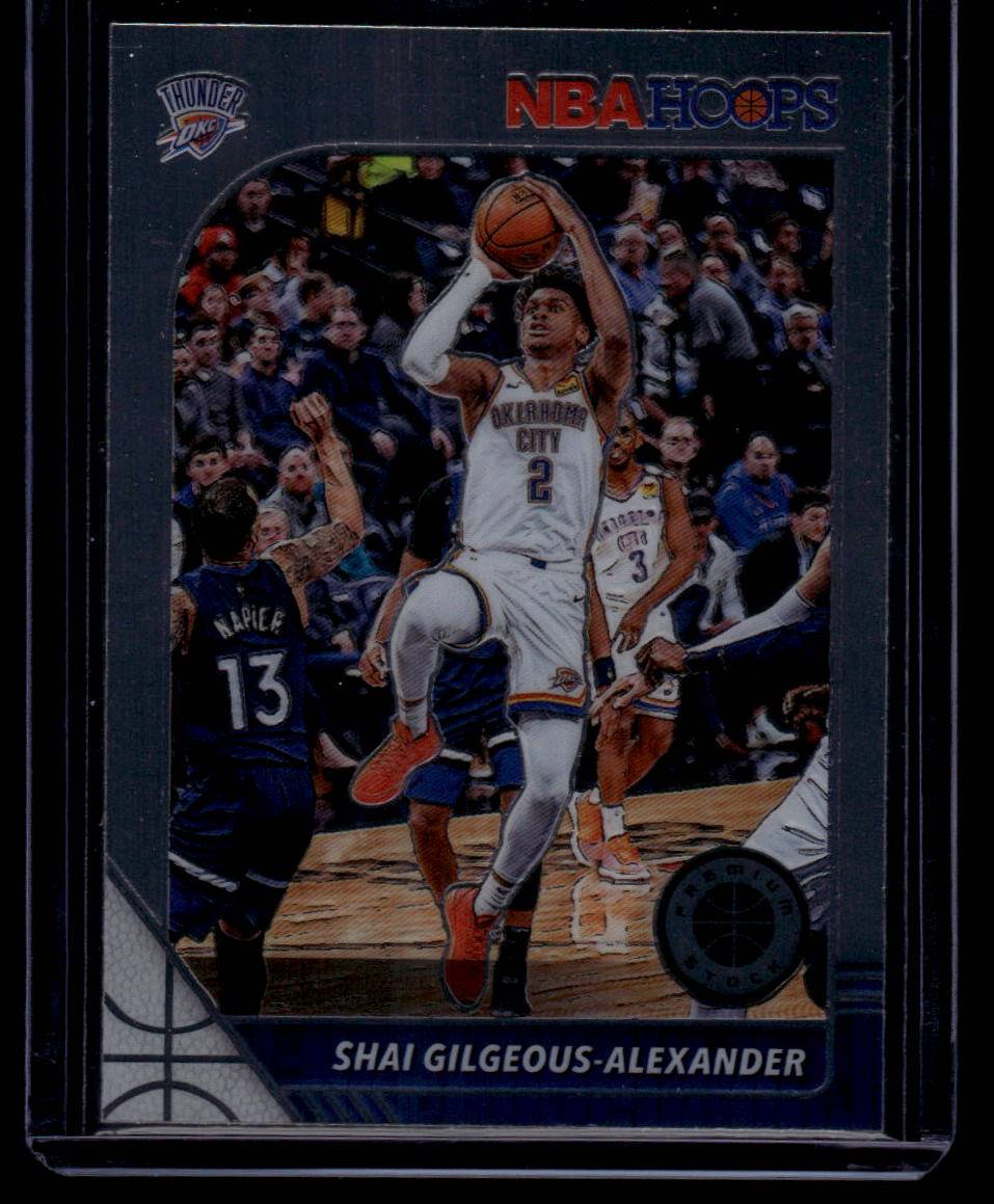 2019-20 Hoops Premium Stock #80 Shai Gilgeous-Alexander