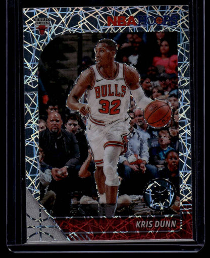 2019-20 Hoops Premium Stock #26 Kris Dunn Prizms Silver Laser