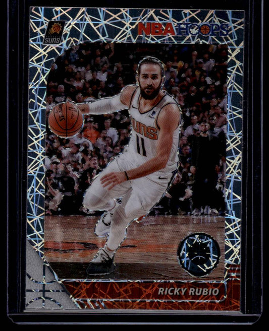 2019-20 Hoops Premium Stock #189 Ricky Rubio Prizms Silver Laser