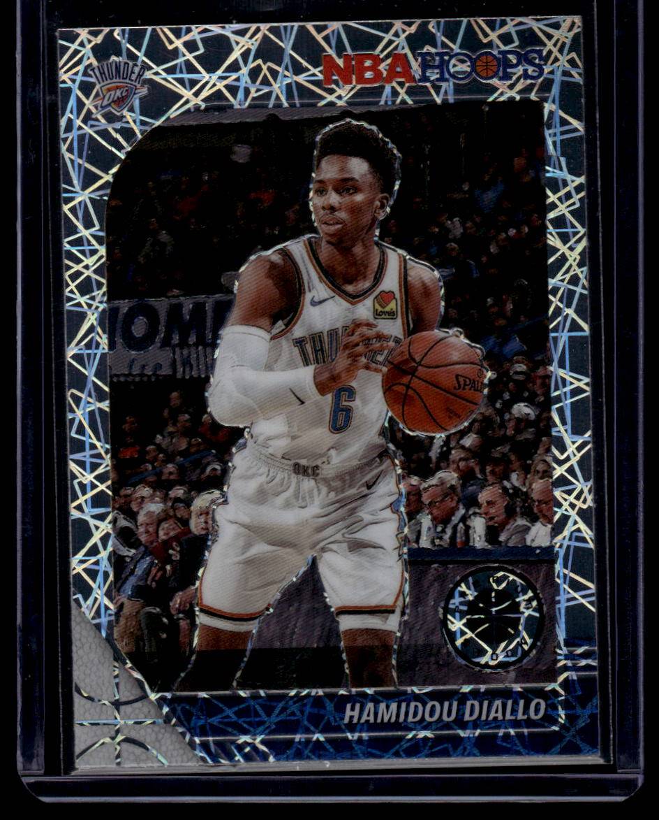 2019-20 Hoops Premium Stock #131 Hamidou Diallo Prizms Silver Laser