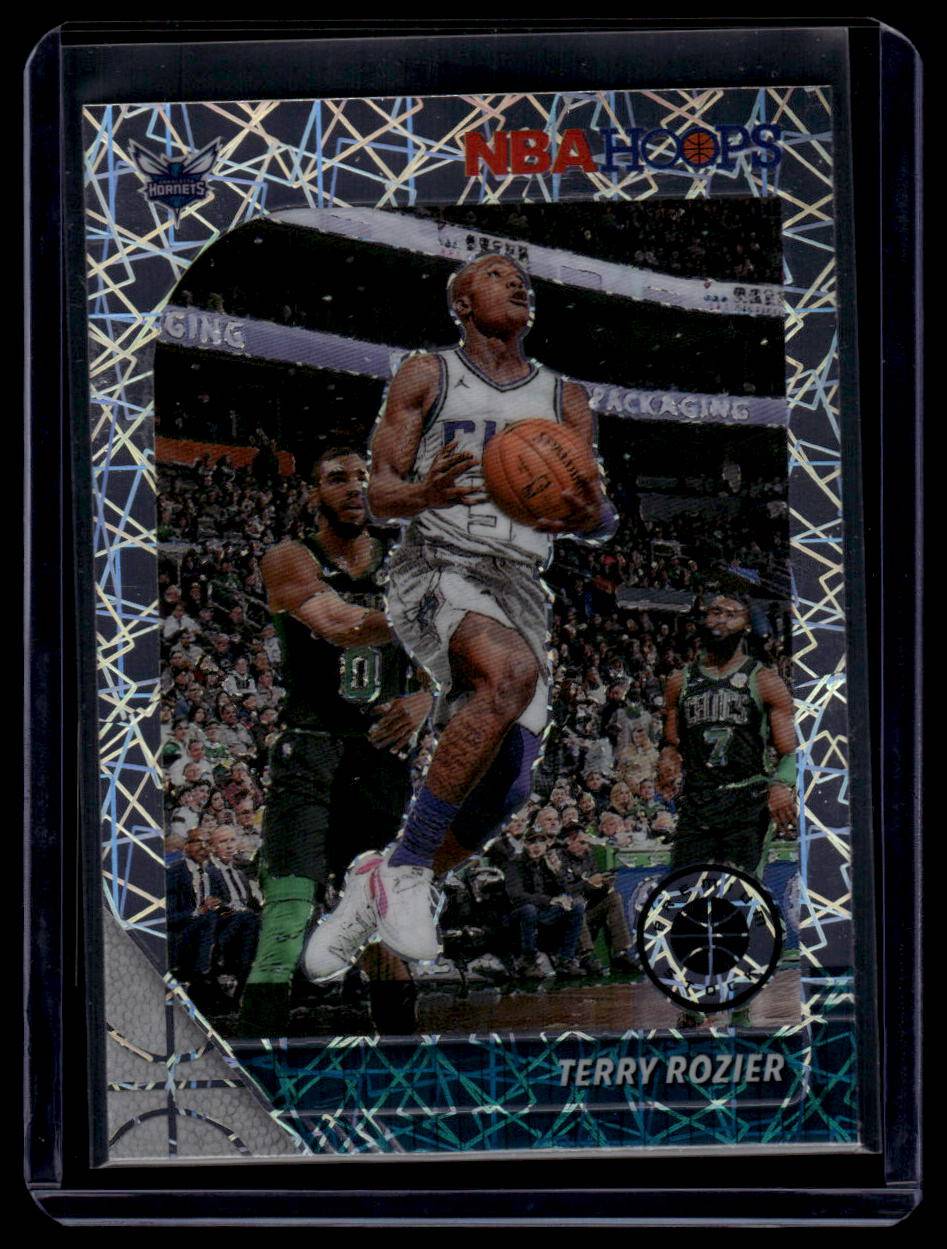 2019-20 Hoops Premium Stock #10 Terry Rozier Prizms Silver Laser