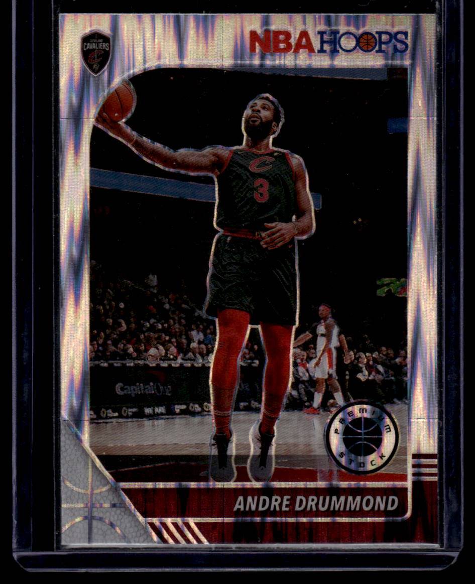 2019-20 Hoops Premium Stock #54 Andre Drummond Prizms Flash