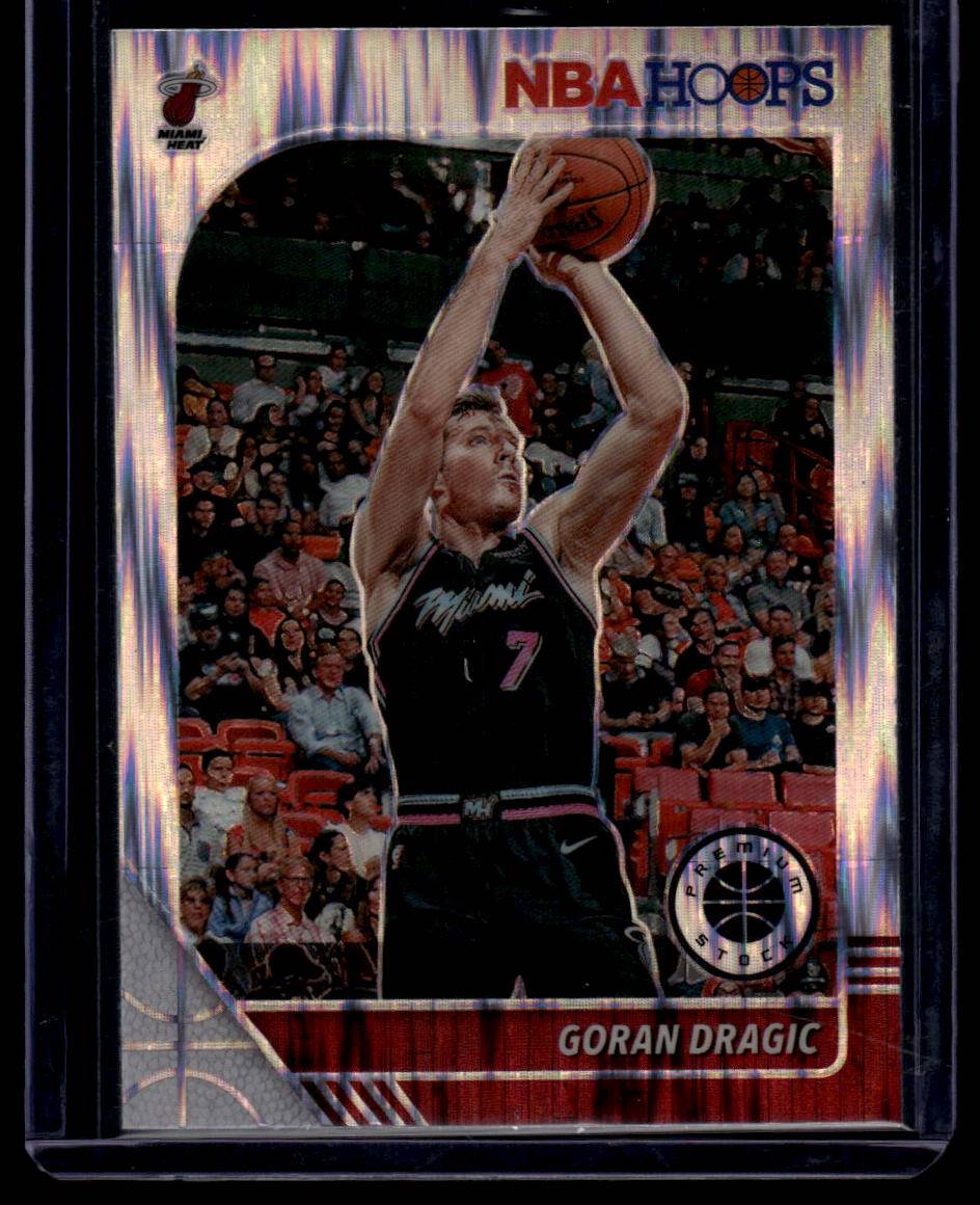 2019-20 Hoops Premium Stock #96 Goran Dragic Prizms Flash