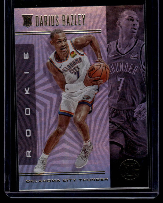 2019-20 Panini Illusions #169 Darius Bazley