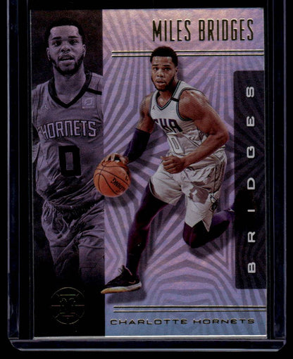 2019-20 Panini Illusions #41 Miles Bridges