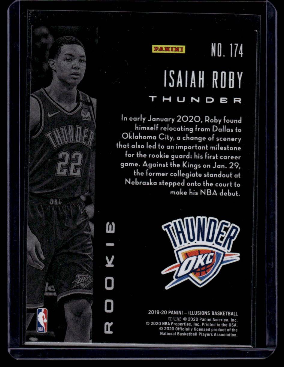 2019-20 Panini Illusions #174 Isaiah Roby