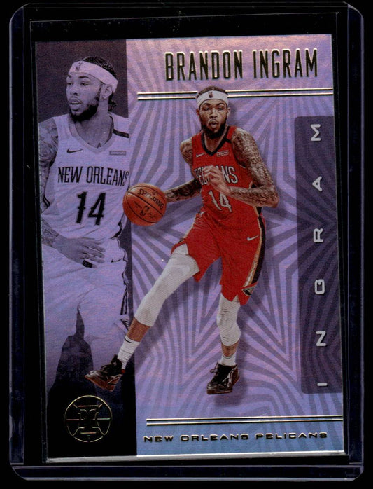 2019-20 Panini Illusions #101 Brandon Ingram