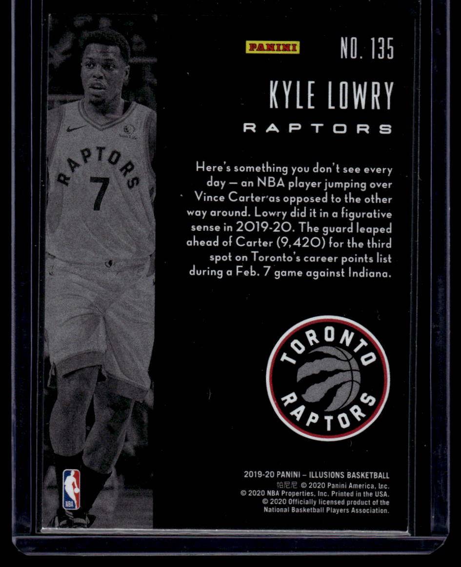 2019-20 Panini Illusions #135 Kyle Lowry