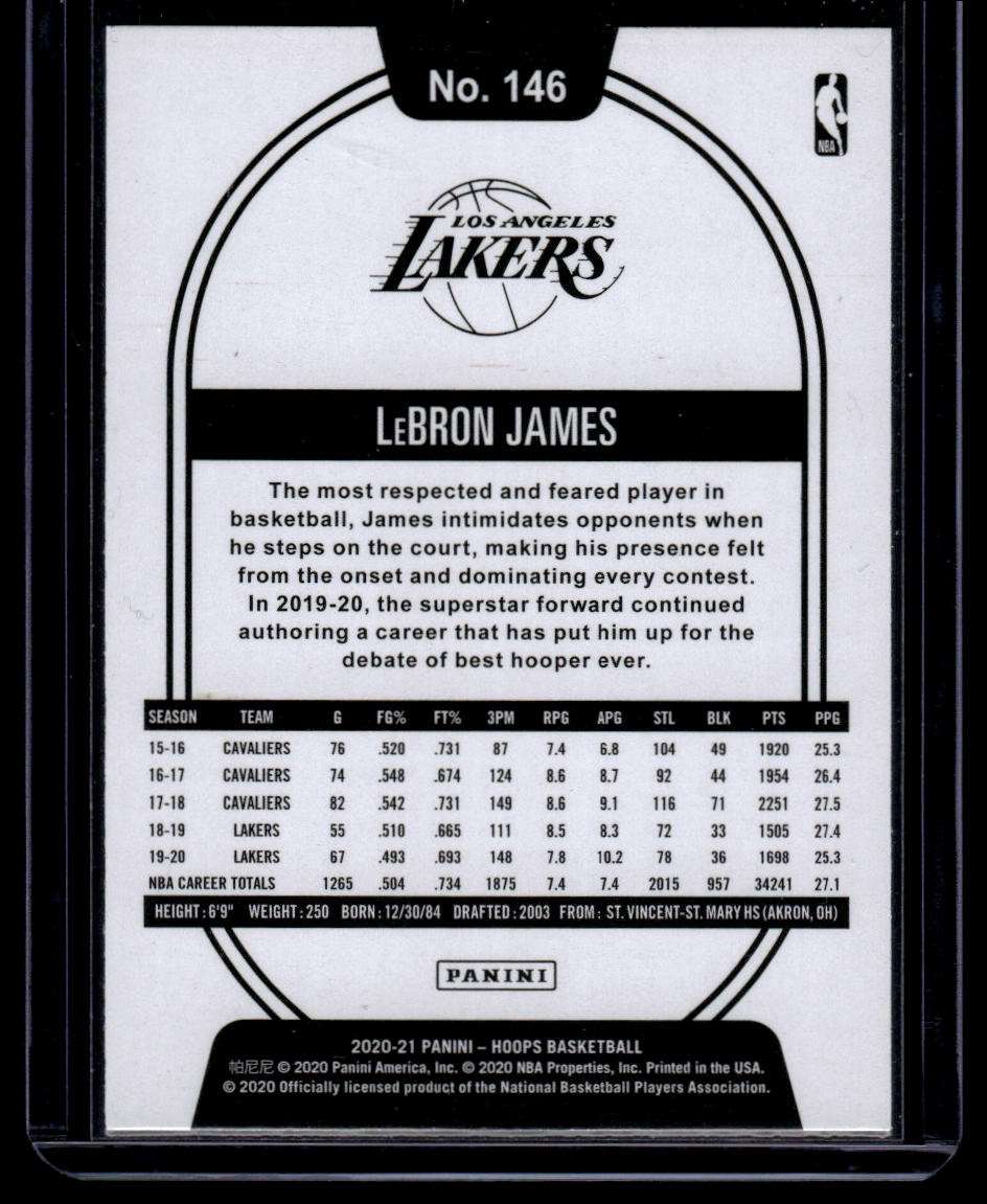 2020-21 Hoops #146 LeBron James