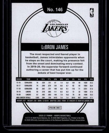 2020-21 Hoops #146 LeBron James