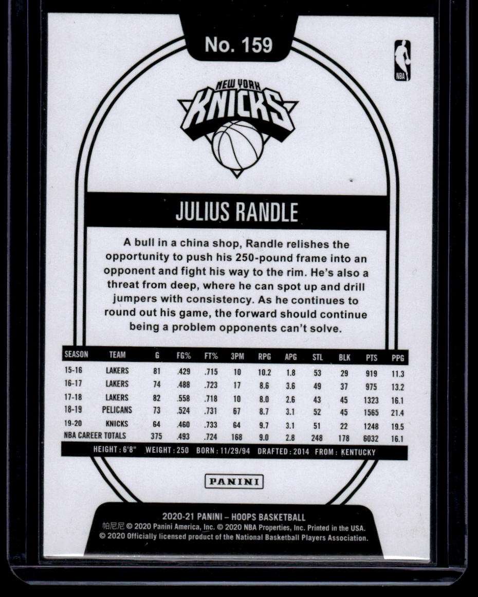 2020-21 Hoops #159 Julius Randle