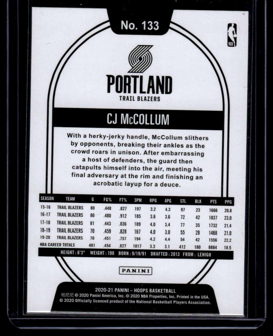 2020-21 Hoops #133 CJ McCollum