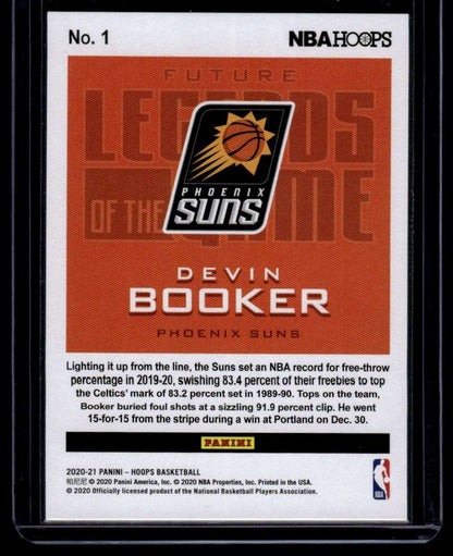 2020-21 Hoops #1 Devin Booker Future Legends of the Game #/999