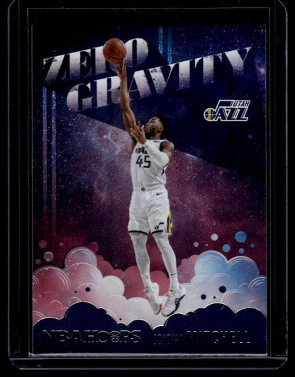 2020-21 Hoops #7 Donovan Mitchell Zero Gravity