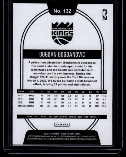 2020-21 Hoops #132 Bogdan Bogdanovic