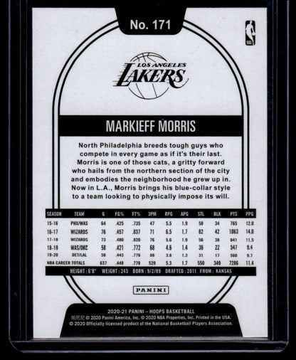 2020-21 Hoops #171 Markieff Morris