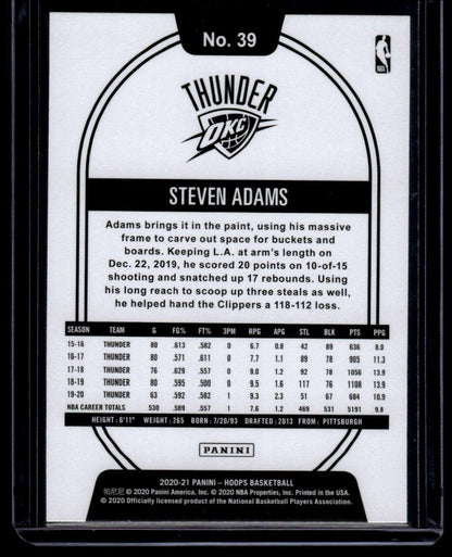 2020-21 Hoops #39 Steven Adams