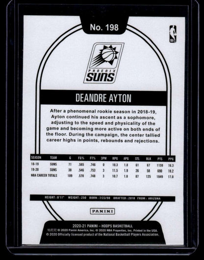 2020-21 Hoops #198 Deandre Ayton