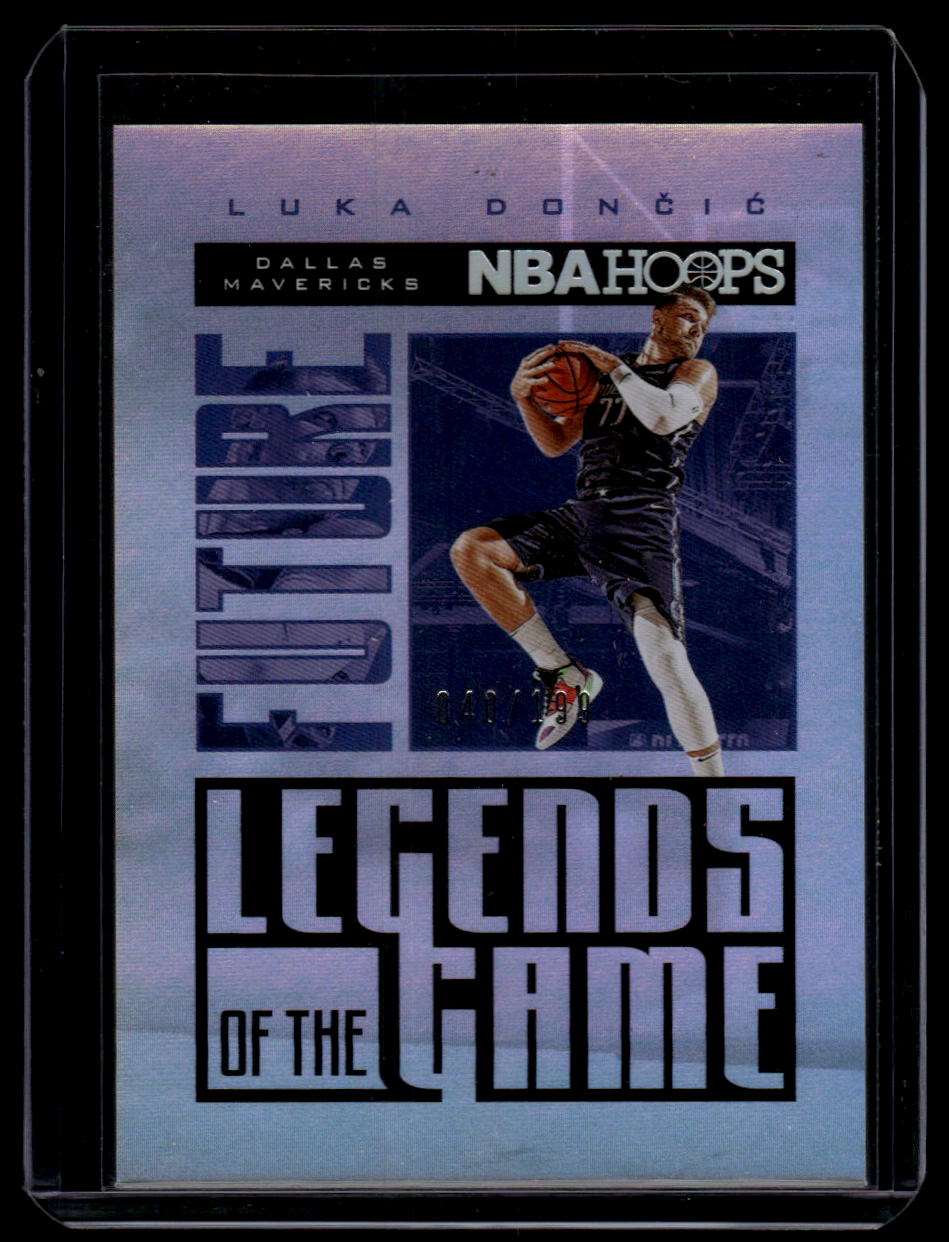 2020-21 Hoops #10 Luka Doncic Future Legends of the Game Silver #/199