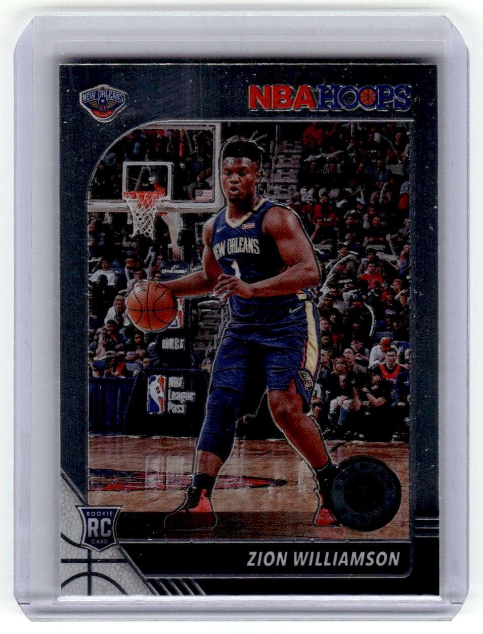 2019-20 Hoops Premium Stock #258 Zion Williamson