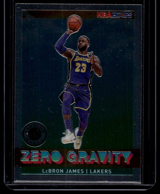 2019-20 Hoops #18 LeBron James Zero Gravity