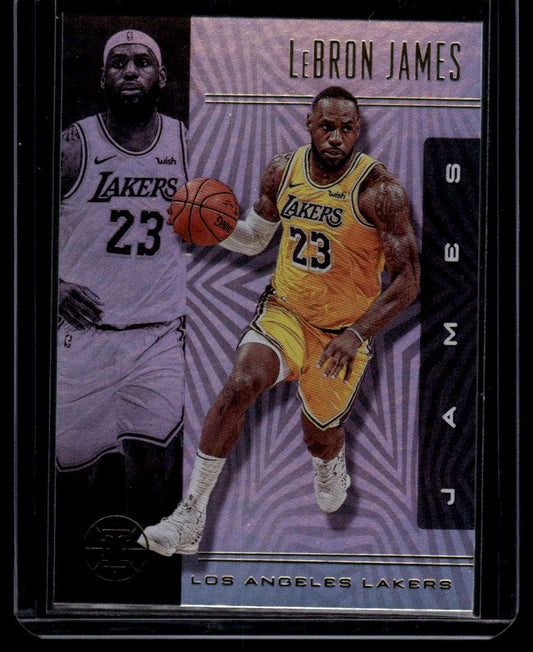 2019-20 Panini Illusions #20 LeBron James