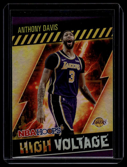 2020-21 Hoops #4 Anthony Davis High Voltage