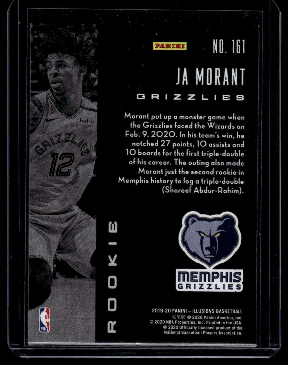 2019-20 Panini Illusions #161 Ja Morant