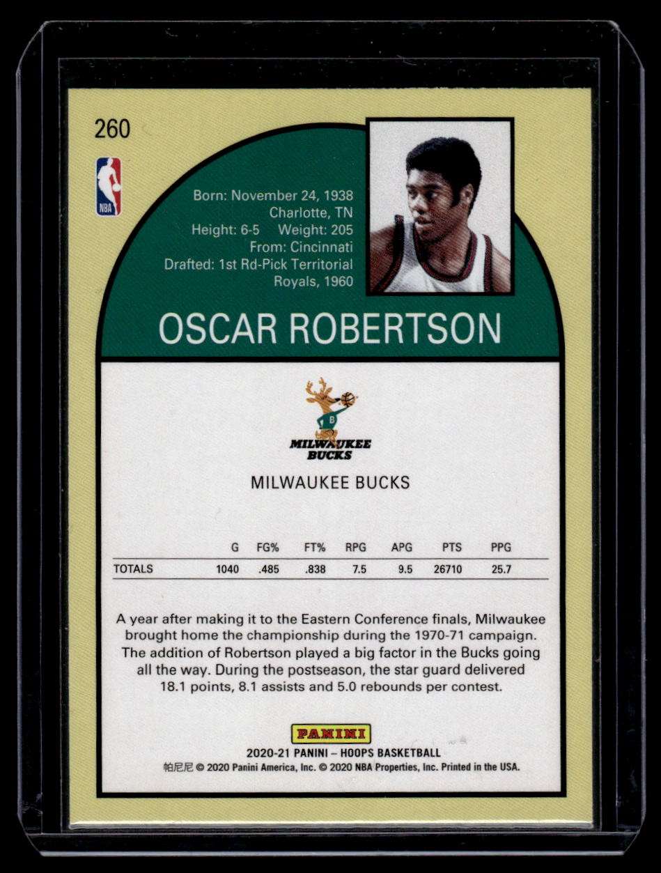 2020-21 Hoops #260 Oscar Robertson