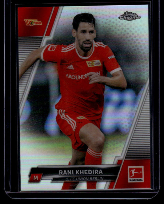 2021-22 Topps Chrome Bundesliga #18 Rani Khedira Refractors