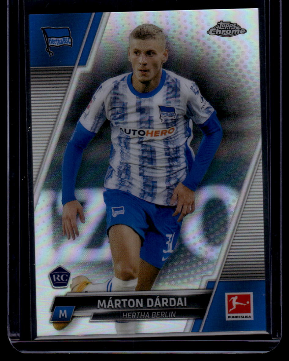 2021-22 Topps Chrome Bundesliga #8 Márton Dárdai Refractors