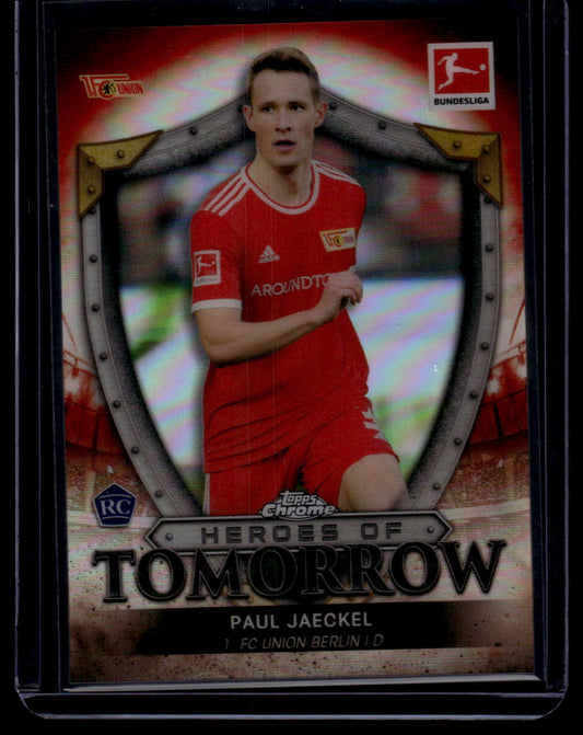 2021-22 Topps Chrome Bundesliga #HT-PJ Paul Jaeckel Heroes of Tomorrow