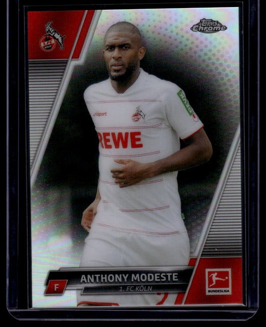 2021-22 Topps Chrome Bundesliga #57 Anthony Modeste Refractors