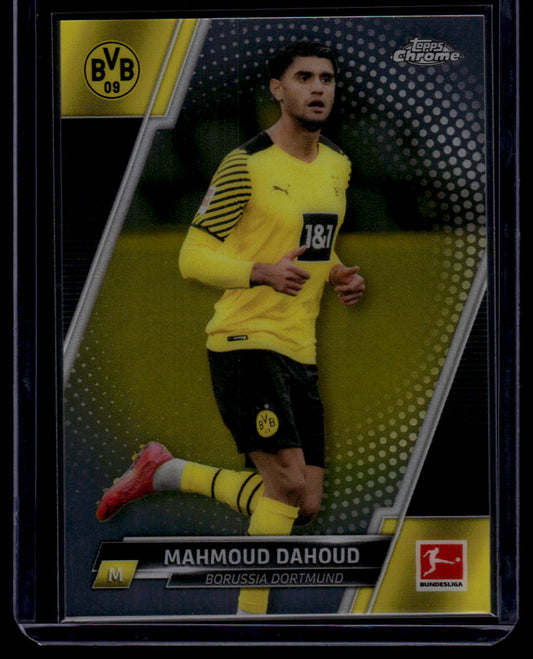 2021-22 Topps Chrome Bundesliga #33 Mahmoud Dahoud