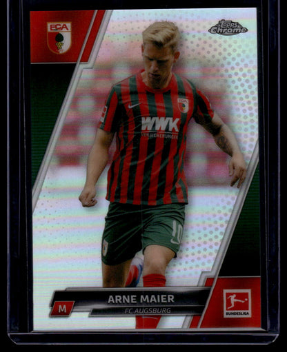 2021-22 Topps Chrome Bundesliga #1 Arne Maier Refractors