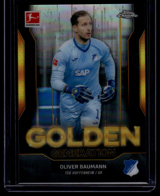 2021-22 Topps Chrome Bundesliga #GG-OB Oliver Baumann Golden Generation