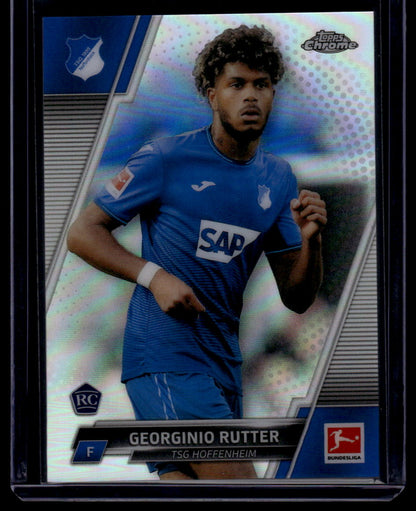 2021-22 Topps Chrome Bundesliga #53 Georginio Rutter Refractors