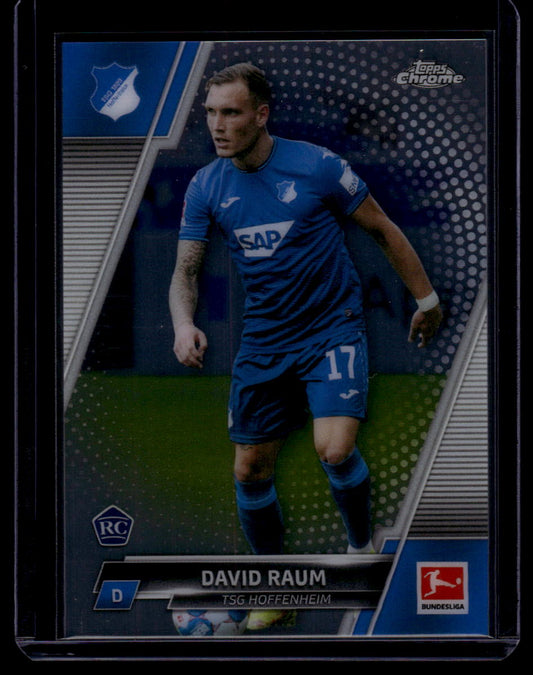 2021-22 Topps Chrome Bundesliga #50 David Raum