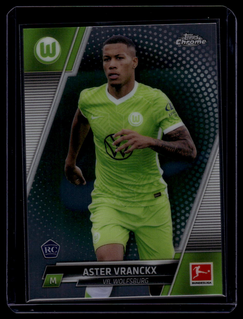 2021-22 Topps Chrome Bundesliga #99 Aster Vranckx