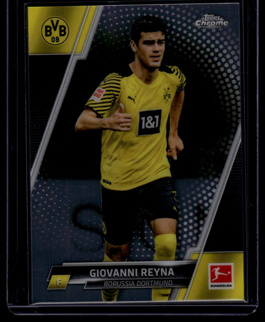 2021-22 Topps Chrome Bundesliga #29 Giovanni Reyna