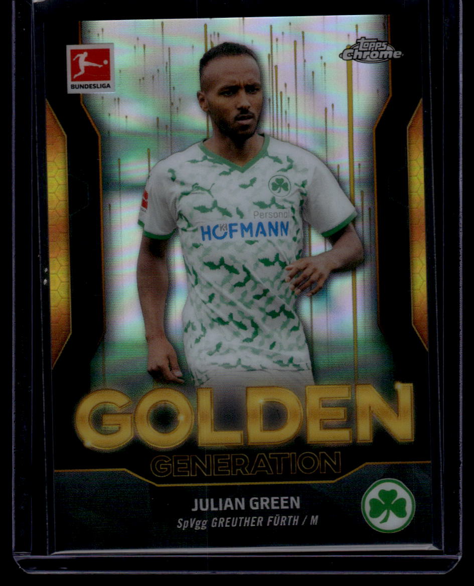 2021-22 Topps Chrome Bundesliga #GG-JG Julian Green Golden Generation